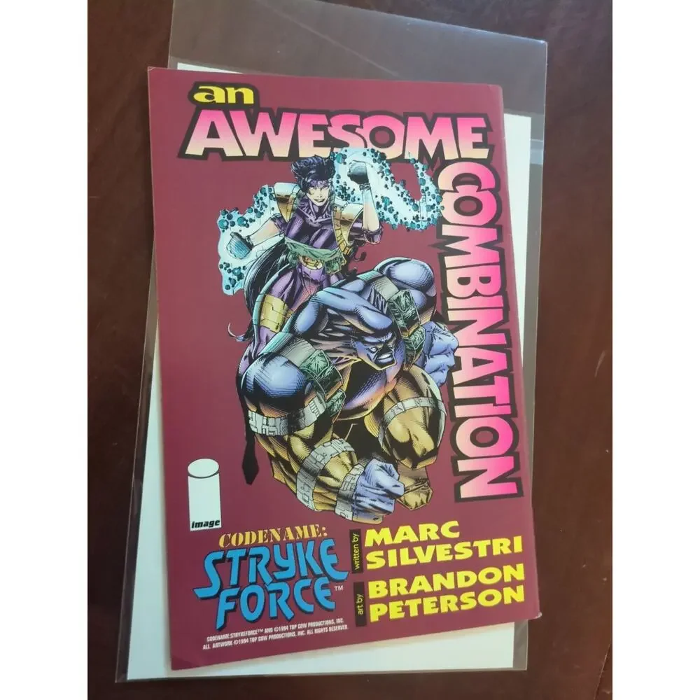 Image Comic Book....CyberForce #4, April 1994